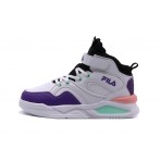 Fila Memory Sonic V Παιδικά Sneakers Λευκά, Μωβ, Ροζ, Άκουα