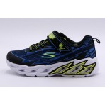 Skechers Bolt-Brights Παιδικά Sneakers Μαύρα, Μπλε, Κίτρινα