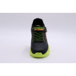 Skechers Quantroid Παιδικά Sneakers Μαύρα, Κίτρινα, Πορτοκαλί