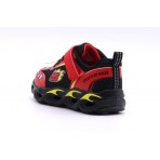 Skechers Wheel Buddies Βρεφικά Παπούτσια Κόκκινα, Μαύρα, Κίτρινα