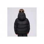 Jordan Essentials Midweight Παιδικό Μπουφάν Puffer Μαύρο