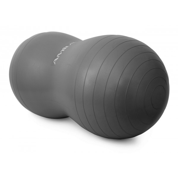 Amila Μπάλα Γυμναστικής Amila Gymball Peanut 50Cm Μαύρη (48095)