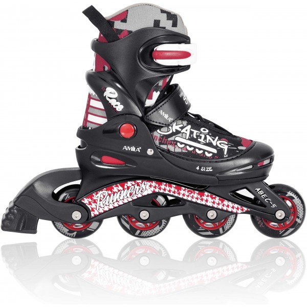 Amila In-Line Skate Πλαστικά 30-33 (48926)