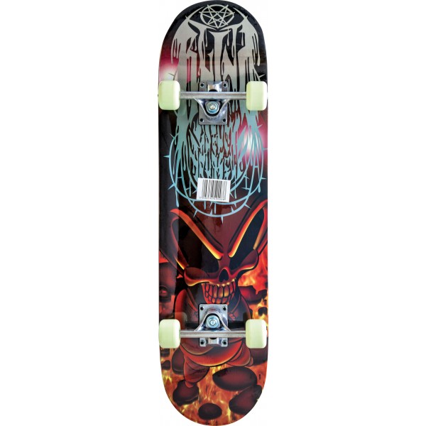 Amila Τροχοσανίδα Skateboard Amila Skatebird Skull (48937)