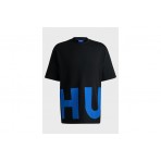 Hugo Boss Nannavaro Ανδρικό Κοντομάνικο T-Shirt Μαύρο, Ρουά