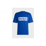 Hugo Boss Nico Ανδρικό Κοντομάνικο T-Shirt Μπλε