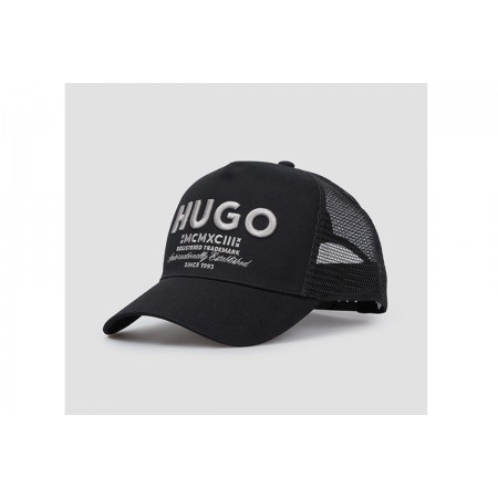 Hugo Merk Trucker Καπέλο Snapback Μαύρο