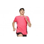 Puma Run Favorite Velocity Ανδρικό Κοντομάνικο T-Shirt Ροζ, Μαύρο