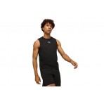 Puma Fit Cloudspun Tank Ανδρική Αμάνικη Μπλούζα Μαύρη