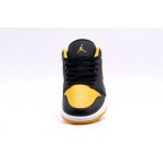 Jordan Air 1 Low Ανδρικά Sneakers Μαύρα, Κίτρινα, Λευκά