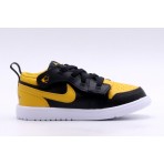 Jordan Air 1 Yellow Ochre Low Παπούτσια Μαύρα, Κίτρινα, Λευκά