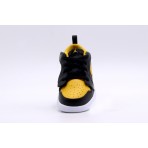 Jordan Air 1 Yellow Ochre Low Παπούτσια Μαύρα, Κίτρινα, Λευκά