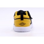 Jordan Air 1 Yellow Ochre Low Παπούτσια Μαύρα, Κίτρινα, Λευκά