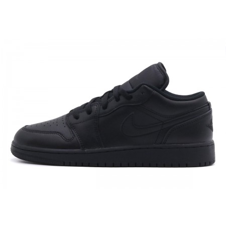 Jordan Air 1 Triple Black Low Παπούτσια Μαύρα