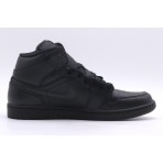 Jordan Air 1 Triple Black Παπούτσια Μαύρο