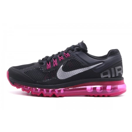 Nike Air Max 2013 Παιδικά Παπούτσια Μαύρα, Φούξια, Ασημί