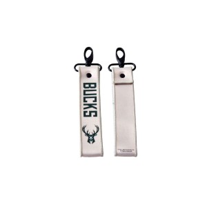 Back Me Up Nba Milwaukee Bucks Lanyard Μπρελόκ (558-50515 BUCKS ECRU)