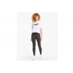 Puma Ess Cropped Logo T-Shirt Γυναικείο (586866 02)