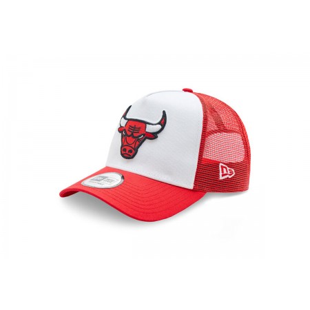 New Era A-Frame Chicago Bulls Καπέλο Trucker Κόκκινο, Λευκό