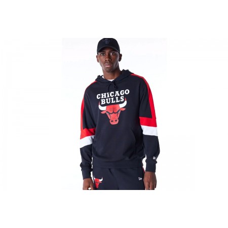 New Era Nba Chicago Bulls Colour Block Os Hoodie Ανδρικό 