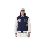 New Era New York Yankees MLB Patch Navy Varsity Unisex Τζάκετ