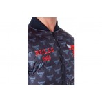 New Era NBA Chicago Bulls Unisex Puffer Μπουφάν Μαύρο, Κόκκινο