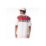 New Era Chicago Bulls NBA Wordmark Stone Κοντομάνικο T-Shirt