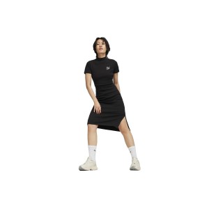 Puma Classics Ribbed Dress Φόρεμα Midi Γυναικείο (624256 01)