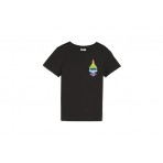 Puma X Trolls Tee Παιδικό Κοντομάνικο T-Shirt Μαύρο