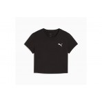 Puma Wardrobe Essential Baby Γυναικείο Κοντομάνικο T-Shirt