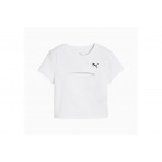 Puma Wardrobe Ess Cut-Out Baby T-Shirt Γυναικείο (631164 02)