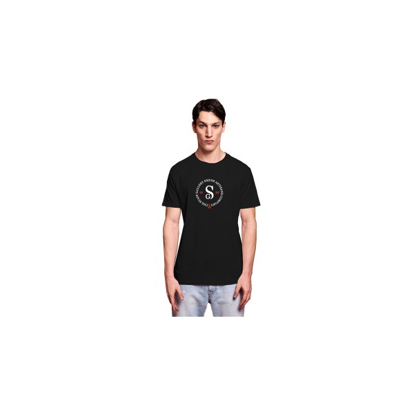 Staff Terry T-Shirt Ανδρικό (64-006.051 BLACK)