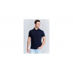 Staff Thomas Ανδρικό Κοντομάνικο Polo T-Shirt Μπλε Σκούρο