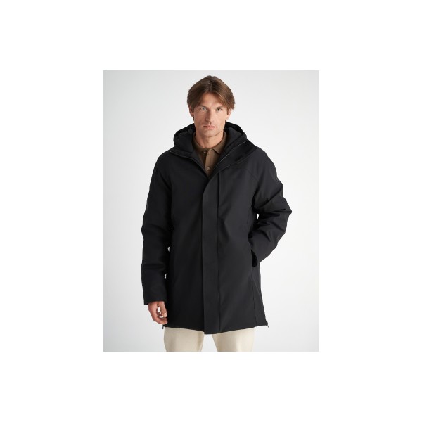 Staff Steven Man Parka Jacket Μαυρο 66-301.052.ν0090 (66-301.052 N0090)