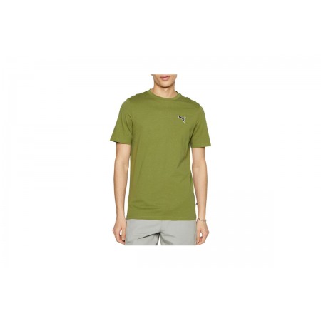 Puma Better Essentials Tee Ανδρικό Κοντομάνικο T-Shirt Λαδί