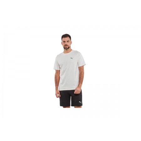 Puma Better Essentials Tee Ανδρικό Κοντομάνικο T-Shirt Εκρού