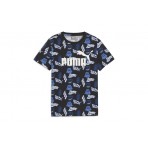 Puma Ess Mid 90s Παιδικό Κοντομάνικο T-Shirt Μαύρο, Ρουά, Λευκό