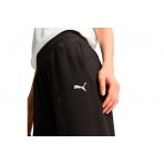 Puma Her High Waist Γυναικείο Παντελόνι Φόρμας Μαύρο