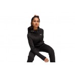 Puma Evostripe Full-Zip Γυναικεία Ζακέτα Με Κουκούλα Μαύρη