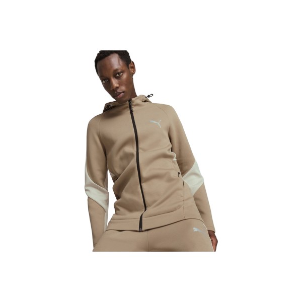 Puma Evostripe Full-Zip Ζακέτα Με Κουκούλα Βαμβακερή Ανδρική (681700 67)