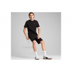 Puma Essentials Elevated Ανδρικό Κοντομάνικο T-Shirt Μαύρο