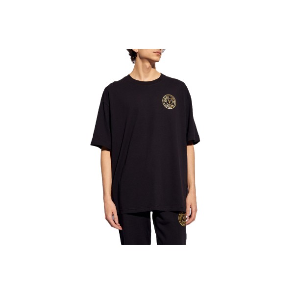 Versace L Vembl T Foil Sm T-Shirt Ανδρικό (76GAHT03 CJ00T G89)