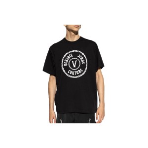 Versace Chain Vembl Rubb T-Shirt Ανδρικό (77GAHT03 CJ00T 899)