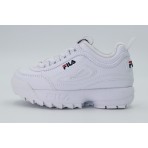 Fila Heritage Disruptor II Βρεφικά Sneakers Λευκά