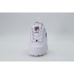 Fila Heritage Disruptor II Βρεφικά Sneakers Λευκά