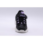 Fila Memory Spinel 3 V Βρεφικά Sneakers Μαύρα, Μωβ, Λευκά