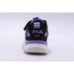 Fila Memory Spinel 3 V Βρεφικά Sneakers Μαύρα, Μωβ, Λευκά