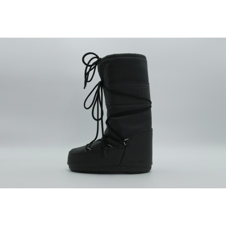 Moon Boot Icon Rubber Μποτάκια Χιονιού Μαύρη