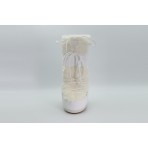 Moon Boot Icon Faux Fur Γυναικείες Μπότες Χιονιού Λευκές