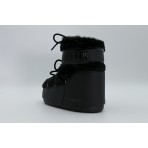 Moon Boot Icon Low Faux Γυναικείες Μπότες Χιονιού Μαύρες